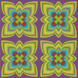 Sideview of Machine Washable Transitional Yellow Green Rug, wshpat1437