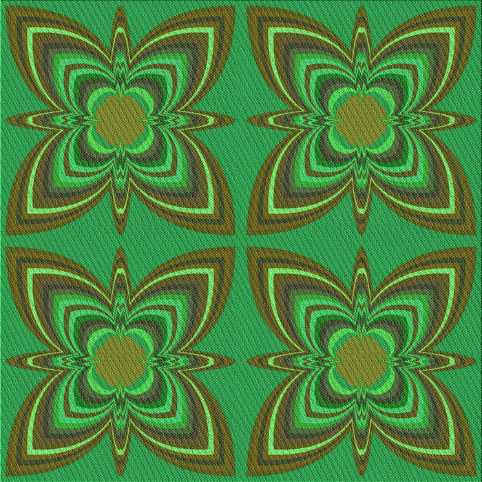 Round Machine Washable Transitional Army Green Rug, wshpat1438grn