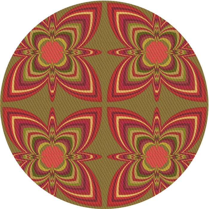 Square Machine Washable Transitional Red Rug in a Living Room, wshpat1438org