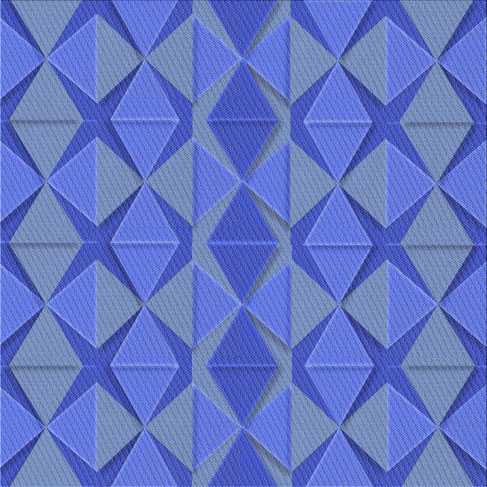 Round Patterned Sky Blue Rug, pat1439blu