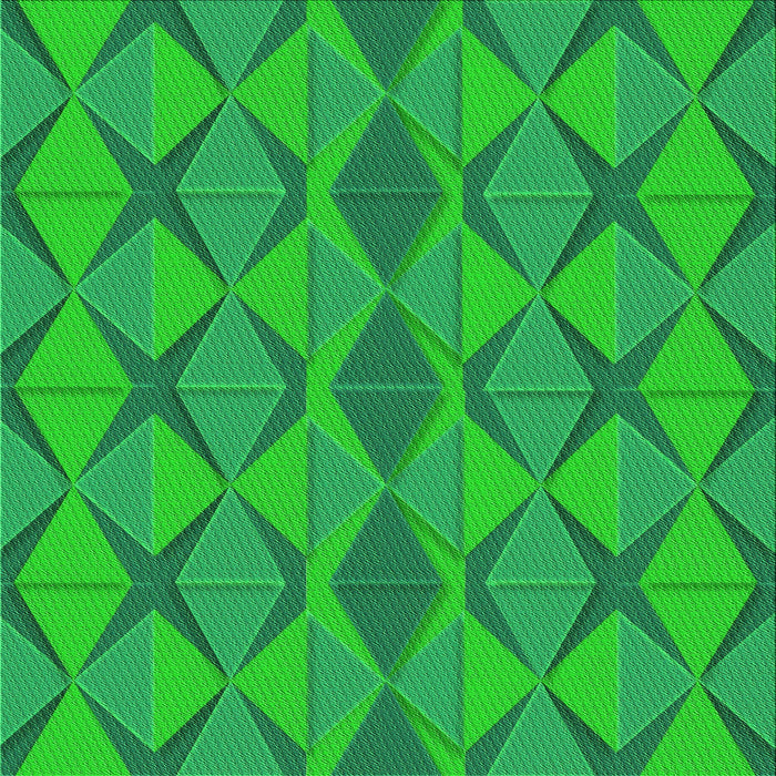 Round Patterned Lime Green Rug, pat1439grn