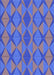 Patterned Light Purple Blue Rug, pat1439pur