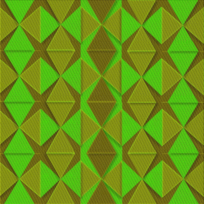 Round Patterned Green Rug, pat1439yw