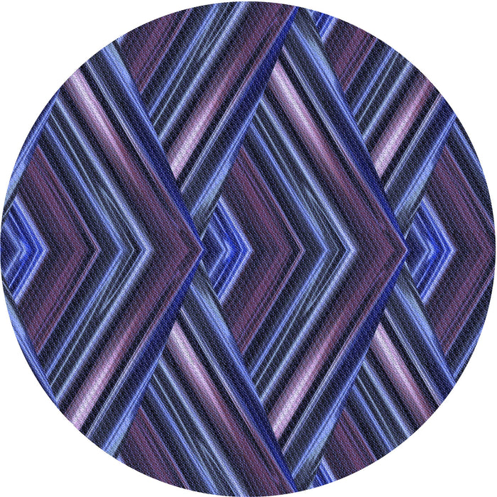 Square Patterned Slate Blue Rug, pat1440blu