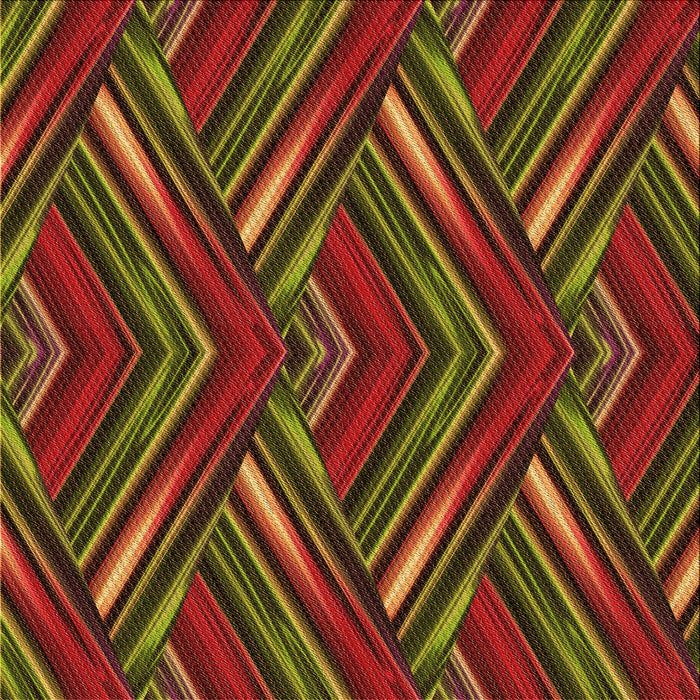 Round Patterned Crimson Red Rug, pat1440org