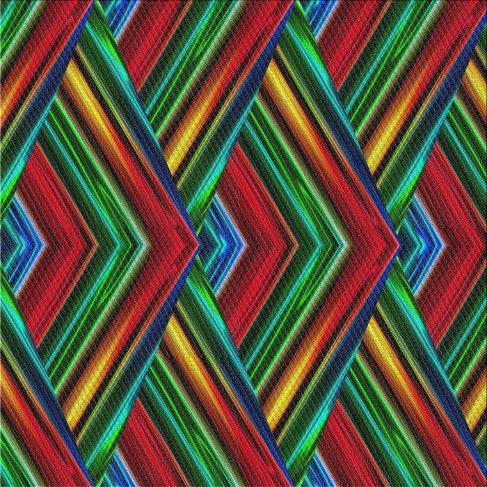 Square Patterned Forest Green Modern Rug, pat1440