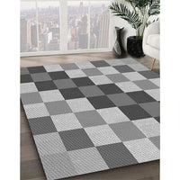 Patterned Cloud Gray Rug, pat1441gry