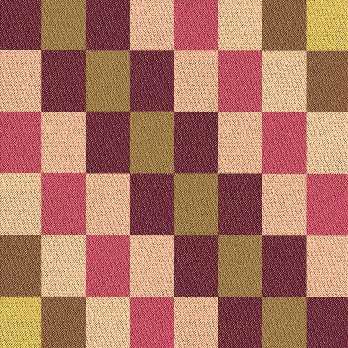 Patterned Orange Rug, pat1441org