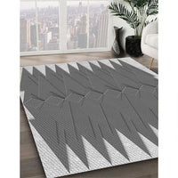 Patterned Gray Rug, pat1442gry