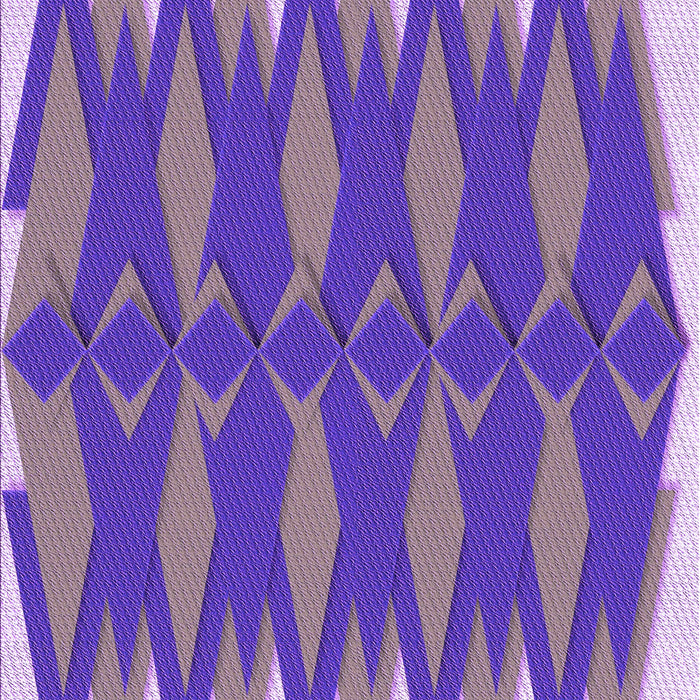 Patterned Pastel Violet Purple Rug, pat1442pur