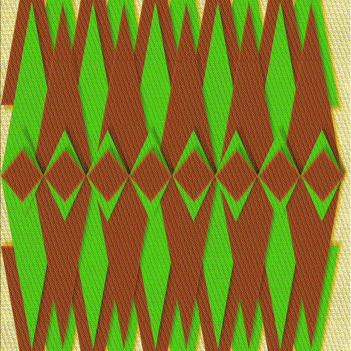 Patterned Mahogany Brown Rug, pat1442yw