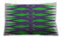 Patterned Rectangular Green Lumbar Throw Pillow, 13 inch by 19 inch, lbpat1442