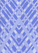 Patterned Light Slate Blue Rug, pat1443blu