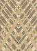 Patterned Copper Brown Rug, pat1443brn