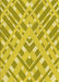 Machine Washable Transitional Yellow Rug, wshpat1443yw