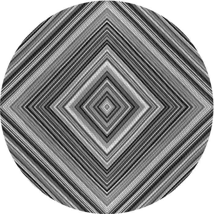 Square Machine Washable Transitional Black Rug in a Living Room, wshpat1444gry