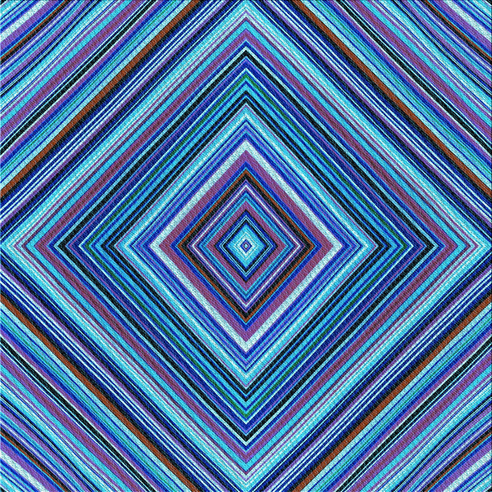 Round Machine Washable Transitional Dark Slate Blue Purple Rug, wshpat1444lblu