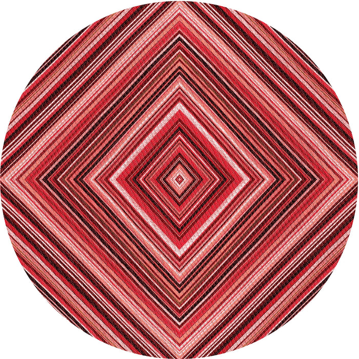 Square Machine Washable Transitional Red Rug in a Living Room, wshpat1444rd