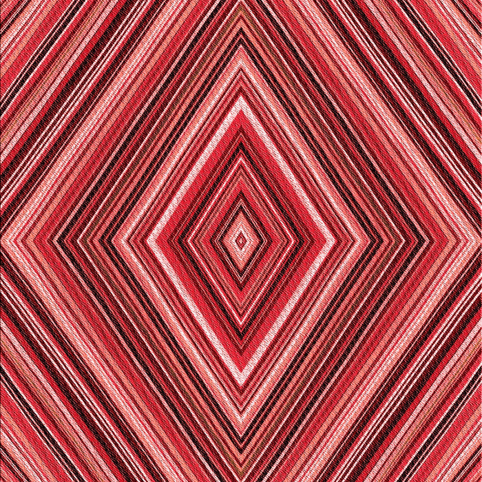 Patterned Red Rug, pat1444rd