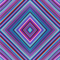 Square Patterned Bright Purple Modern Rug, pat1444