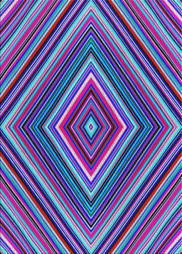 Patterned Bright Purple Modern Rug, pat1444