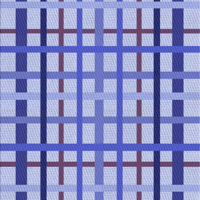 Patterned Royal Blue Rug, pat1445blu