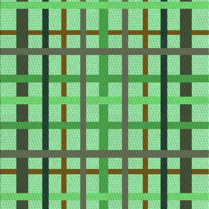 Patterned Green Rug, pat1445grn