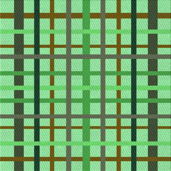 Round Patterned Green Rug, pat1445grn