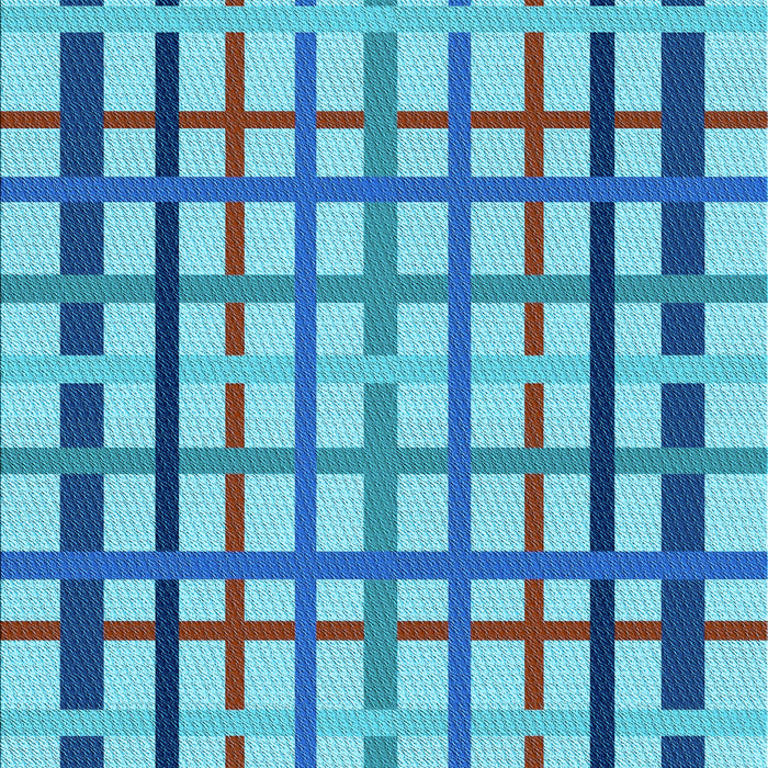 Machine Washable Transitional Blue Rug, wshpat1445lblu