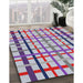 Machine Washable Transitional Purple Rug in a Family Room, wshpat1445