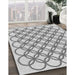 Machine Washable Transitional Gray Rug in a Family Room, wshpat1446gry