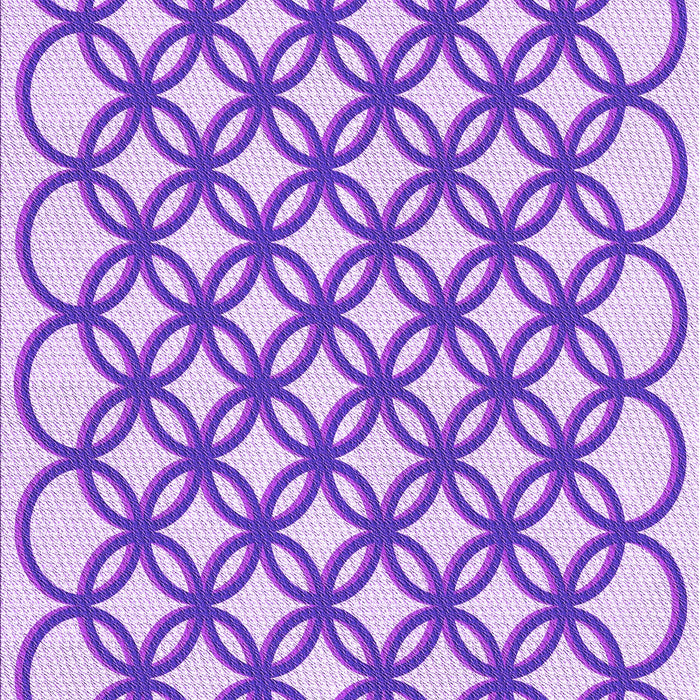 Patterned Blossom Pink Rug, pat1446pur