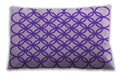 Patterned Rectangular Blossom Pink Lumbar Throw Pillow, 13 inch by 19 inch, lbpat1446pur