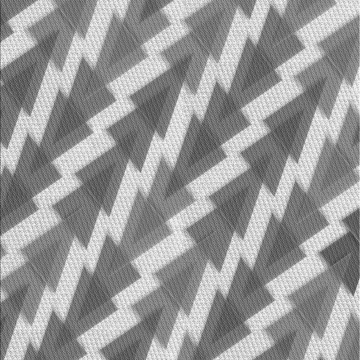 Patterned Silver Gray Rug, pat1447gry