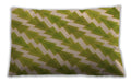 Patterned Rectangular Dark Golden Brown Lumbar Throw Pillow, 13 inch by 19 inch, lbpat1447org