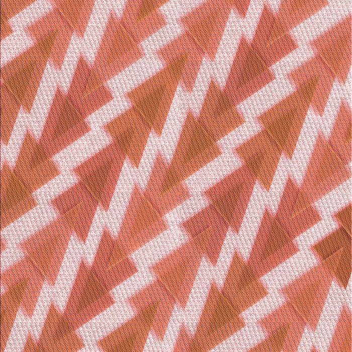 Patterned Orange Red Orange Rug, pat1447rd