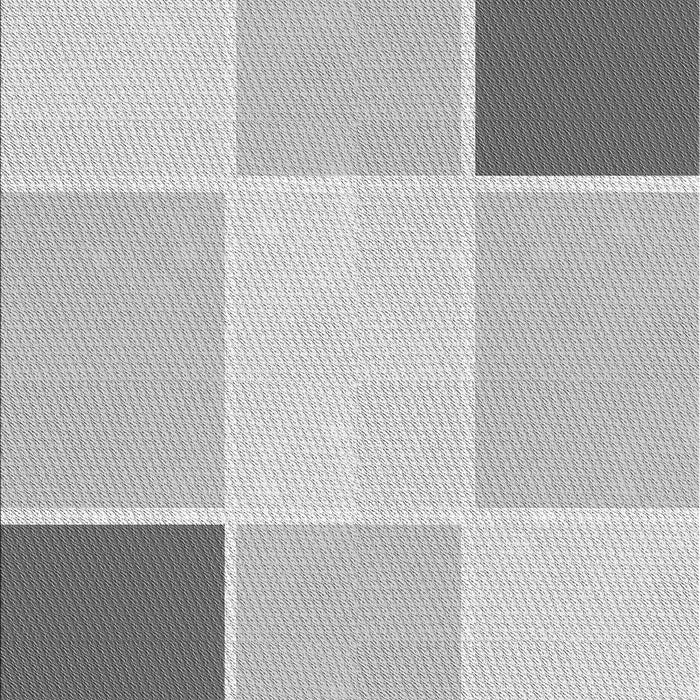 Patterned Gunmetal Gray Rug, pat1448gry