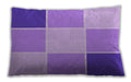 Patterned Rectangular Pastel Purple Pink Lumbar Throw Pillow, 13 inch by 19 inch, lbpat1448pur