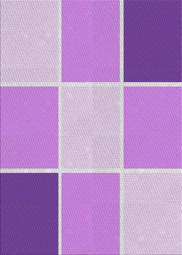 Patterned Blush Pink Novelty Rug, pat1448