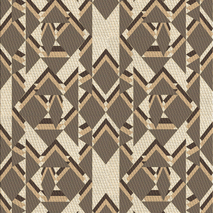 Machine Washable Transitional Coffee Brown Rug, wshpat1449brn