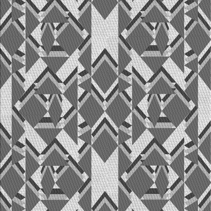 Patterned Silver Gray Rug, pat1449gry