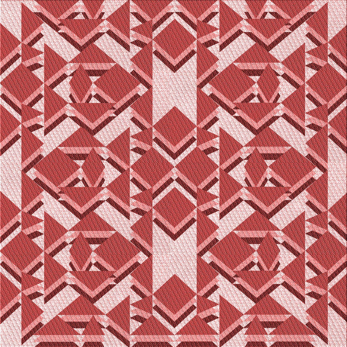 Round Machine Washable Transitional Light Coral Pink Rug, wshpat1449rd