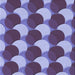 Round Patterned Purple Rug, pat1450blu