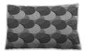 Patterned Rectangular Cloud Gray Lumbar Throw Pillow, 13 inch by 19 inch, lbpat1450gry