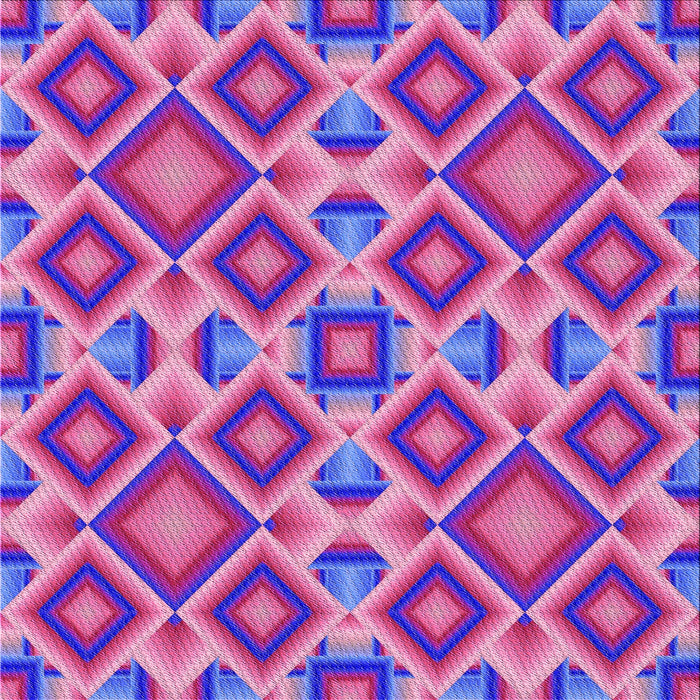 Round Patterned Orchid Purple Rug, pat1451pur