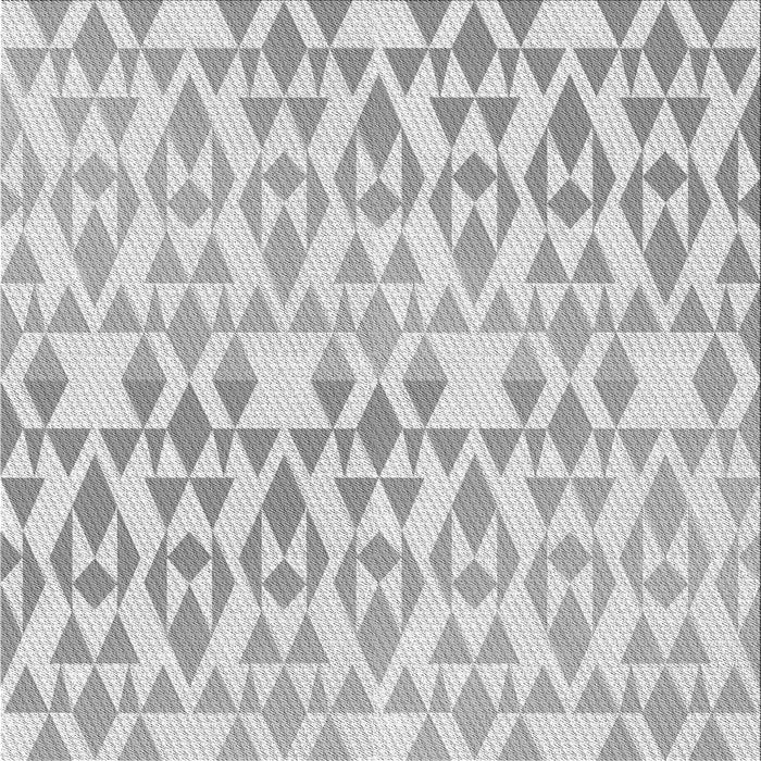 Round Patterned Gunmetal Gray Rug, pat1452gry