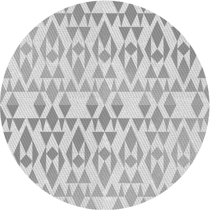 Square Machine Washable Transitional Gunmetal Gray Rug in a Living Room, wshpat1452gry