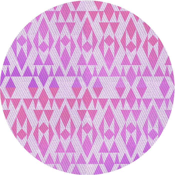 Square Machine Washable Transitional Blossom Pink Rug in a Living Room, wshpat1452pur