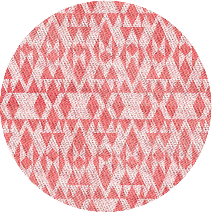 Square Machine Washable Transitional Red Rug in a Living Room, wshpat1452rd