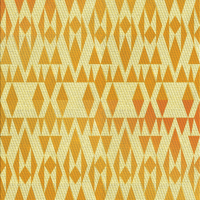 Patterned Dark Orange Rug, pat1452yw